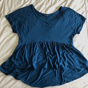 American Eagle Peplum Top